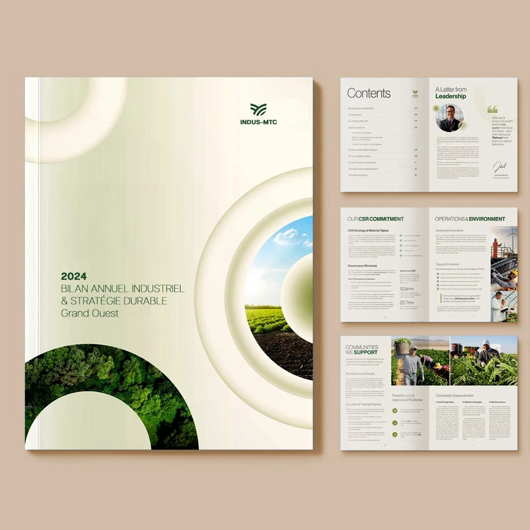 mise en page rapport RSE